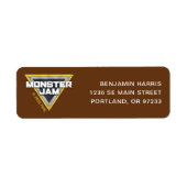 Monster Jam Logo Etikett (Vorne)