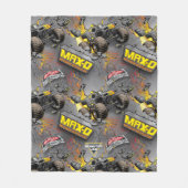 Monster Jam Max-D Fleecedecke (Vorderseite)