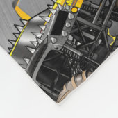 Monster Jam Max-D Fleecedecke (Ecke)