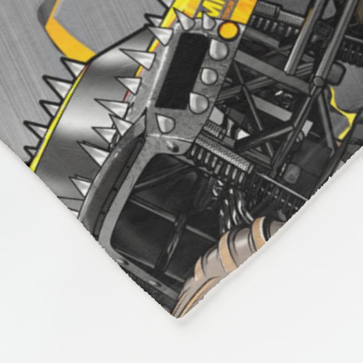 Monster Jam Max-D Fleecedecke (Ecke)