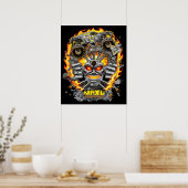 Monster Jam Max-D Poster (Küche)