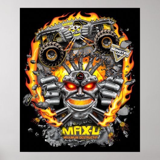 Monster Jam Max-D Poster (Vorne)
