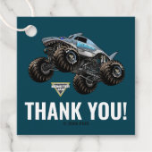 Monster Jam Megalodon Danke Geschenkanhänger (Vorderseite)
