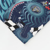 Monster Jam Megalodon Fleecedecke (Ecke)