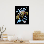 Monster Jam Megalodon Poster (Küche)