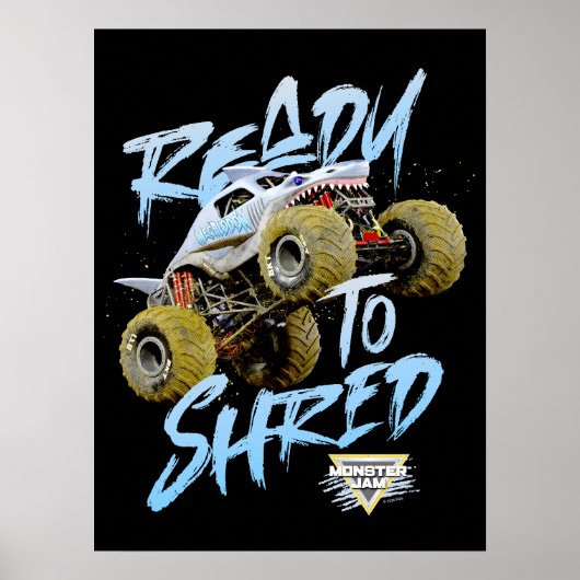 Monster Jam Megalodon Poster (Vorne)