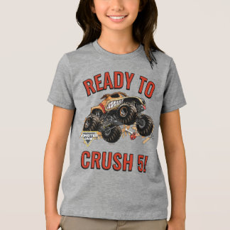 Monster Jam - Monster Mutt Bereit zum Zerstören Ge Tri-Blend Shirt