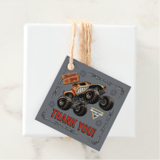 Monster Jam - Monster Mutt Geburtstag Geschenkanhänger