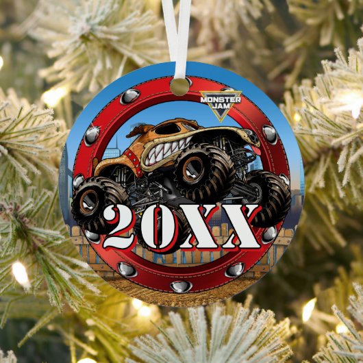 Monster Jam Monster Mutt Ornament Aus Metall (InSitu)