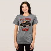 Monster Jam - Monster Mutt Pit Crew Mom Tri-Blend Shirt (Vorderseite voll)