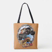 Monster Jam Monster Mutt Tasche (Rückseite)