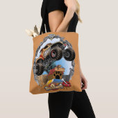Monster Jam Monster Mutt Tasche (Von Nahem)