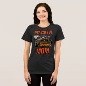 Monster Jam - Pirate's Curse Pit Crew Tri-Blend Shirt (Vorderseite voll)