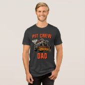 Monster Jam - Pirate's Curse Pit Crew Tri-Blend Shirt (Vorderseite voll)
