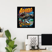 Monster Jam Pirate's Curse Poster (Heimbüro)
