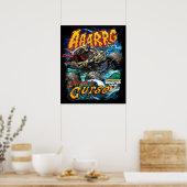 Monster Jam Pirate's Curse Poster (Küche)