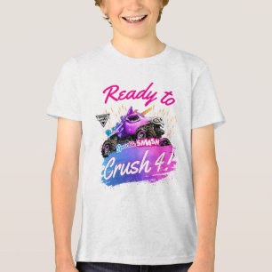 Monster Jam - Sparkle Smash Bereit zum Zermalmen Tri-Blend Shirt