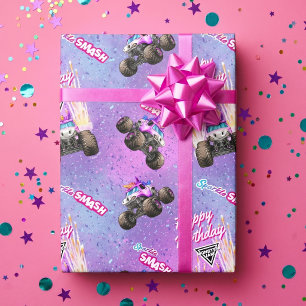 Monster Jam - Sparkle Smash Geburtstag Geschenkpapier