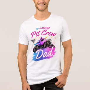 Monster Jam - Sparkle Smash Pit Crew Papa Tri-Blend Shirt