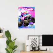 Monster Jam Sparkle Smash Poster (Heimbüro)