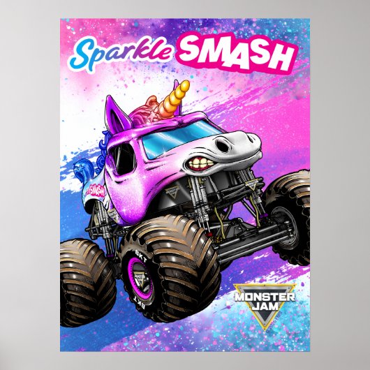 Monster Jam Sparkle Smash Poster (Vorne)
