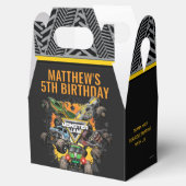 Monster Jam Trucks Geburtstag Geschenkschachtel (Geöffnet)
