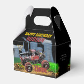 Monster Jam - Zombie Geburtstag Geschenkschachtel (Rückseite)