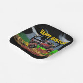 Monster Jam - Zombie Geburtstag Pappteller (Gewinkelt)