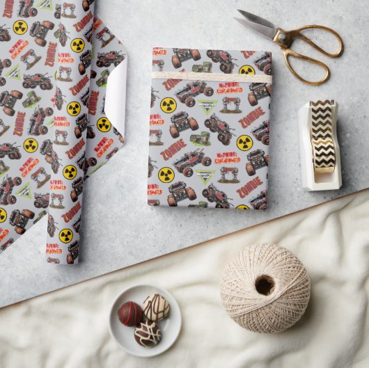 Monster Jam - Zombie Geschenkpapier (Kunsthandwerk)