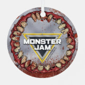 Monster Jam Zombie Ornament Aus Metall (Rückseite)