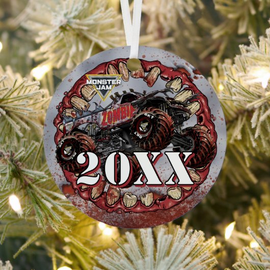 Monster Jam Zombie Ornament Aus Metall (InSitu)