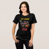 Monster Jam - Zombie Pit Crew Mama Tri-Blend Shirt (Vorderseite voll)