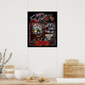 Monster Jam Zombie Poster (Küche)