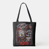 Monster Jam Zombie Tasche (Rückseite)