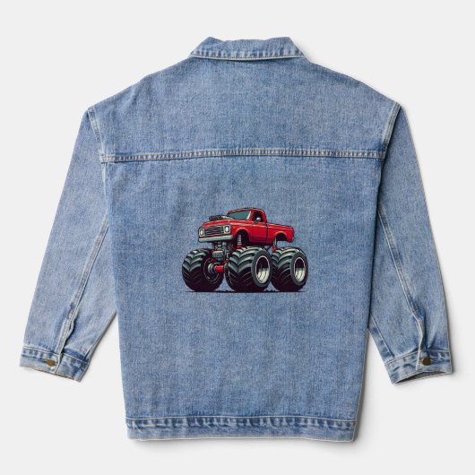 Monster Jeansjacke (Rückseite)