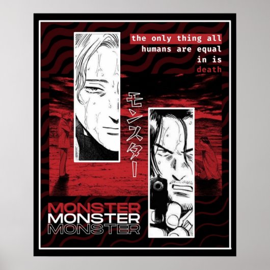Monster Johan Tenma Poster (Vorne)