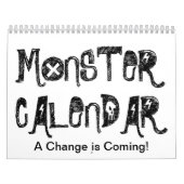 Monster-Kalender. Eine Änderung kommt! Kalender (Titelbild)