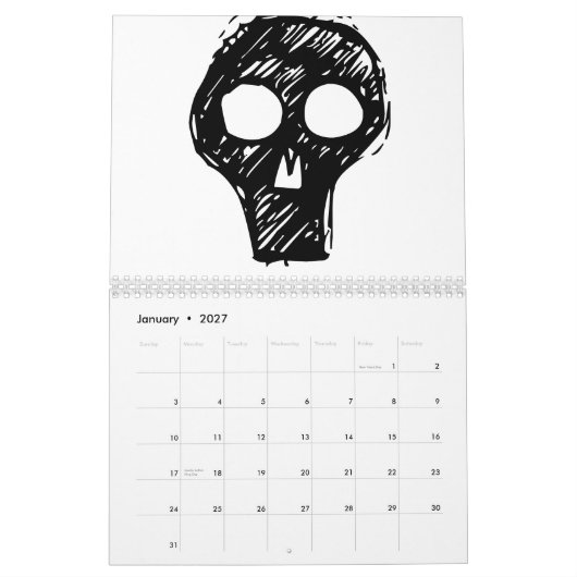 Monster-Kalender. Eine Änderung kommt! Kalender (Jan 2027)