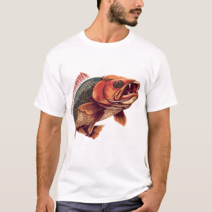 Monster-Karpfen-Angler-Geschenk T-Shirt