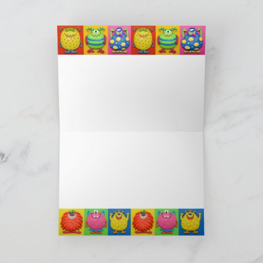 Monster Karte (Innenseite)