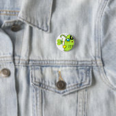 Monster-Kartoffel-Grün-Knopf Button (Beispiel)