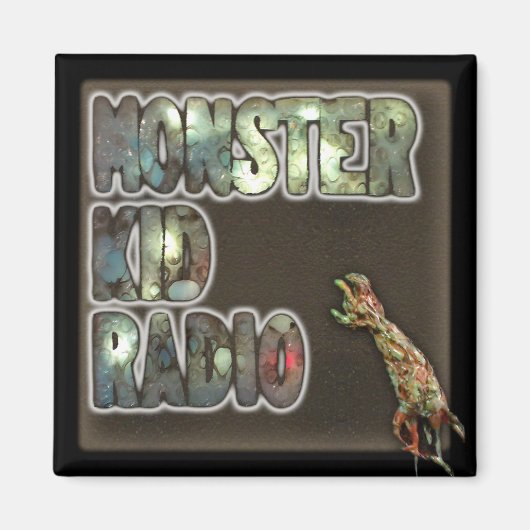 Monster Kid Radio Sign Magnet (Vorne)