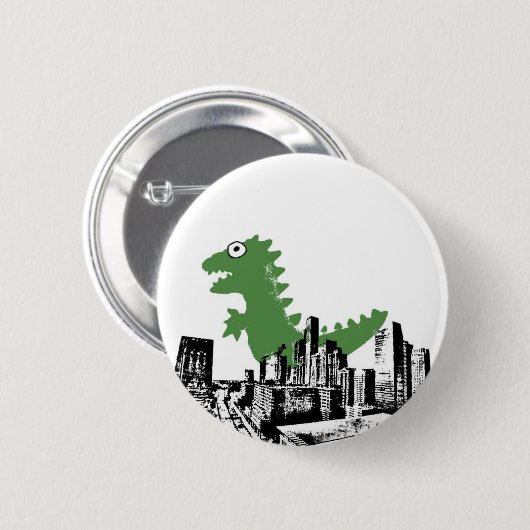 Monster-Knopf Button (Vorne & Hinten)