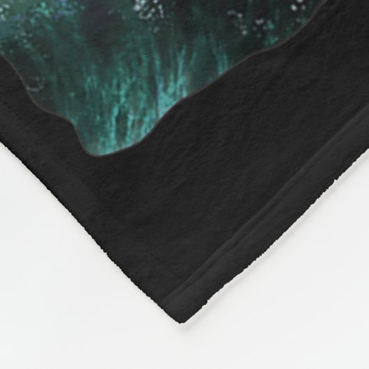 Monster Koala als Kraken angreifen ein Kriegsschif Fleecedecke (Ecke)