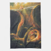 Monster-Krake Küchentuch (Vertikal)