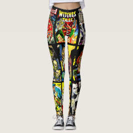 Monster-Kreaturen Hexen Zombies Horror Art Leggings