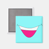 MONSTER KÜHLSCHRANK Mouth-Magnet Magnet (Vorderseite/Rückseite)