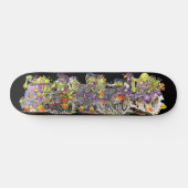 Monster Kundgebung SPOOK RODS Skate Deck Skateboard (Horizontal)