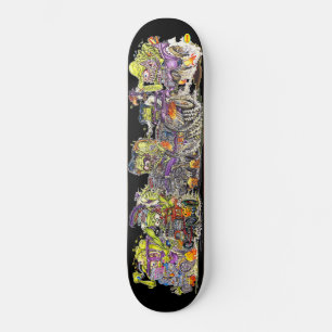 Monster Kundgebung SPOOK RODS Skate Deck Skateboard
