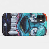 Monster Lächeln Case-Mate iPhone Hülle (Rückseite (Horizontal))
